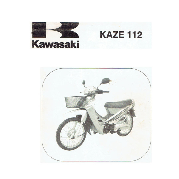 คู่มือการซ่อมรถจักรยานยนต์ KAWASAKI KAZE 112